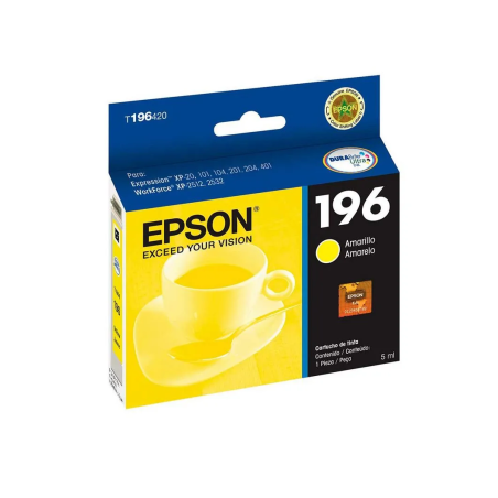 Cartucho de Tinta Epson T196420-AL Amarillo Original