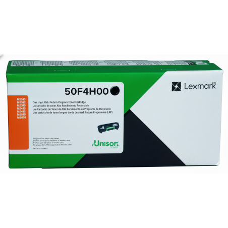 Comprar Tóner Lexmark 50F4H00 Negro Original en Colombia | Envío Rápido