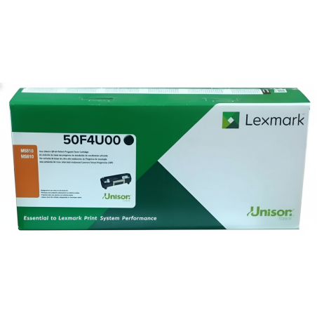 Comprar Tóner Lexmark 50F4U00 Negro Original en Colombia | Envío Rápido
