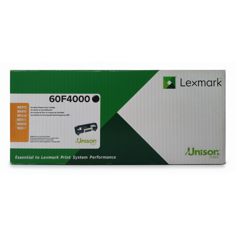 Comprar Tóner Lexmark 60F4000 Negro Original en Colombia | Envío Rápido