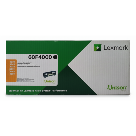 Comprar Tóner Lexmark 60F4000 Negro Original en Colombia | Envío Rápido