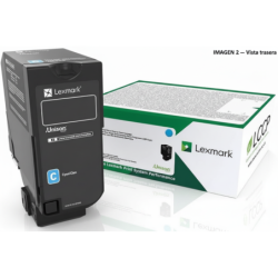 Comprar Tóner Lexmark 74C4HC0 Cyan Original en Colombia | Envío Rápido