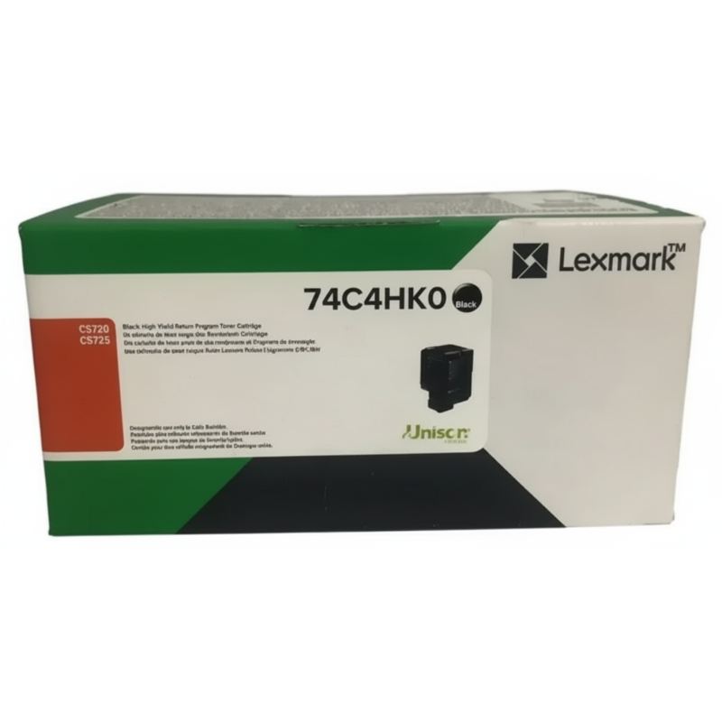 Comprar Tóner Lexmark 74C4HK0 Negro Original en Colombia | Envío Rápido
