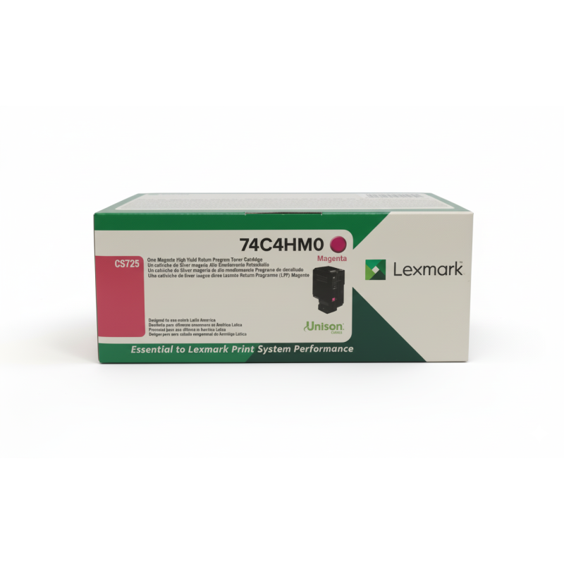 Comprar Tóner Lexmark 74C4HM0 Magenta Original en Colombia | Envío Rápido