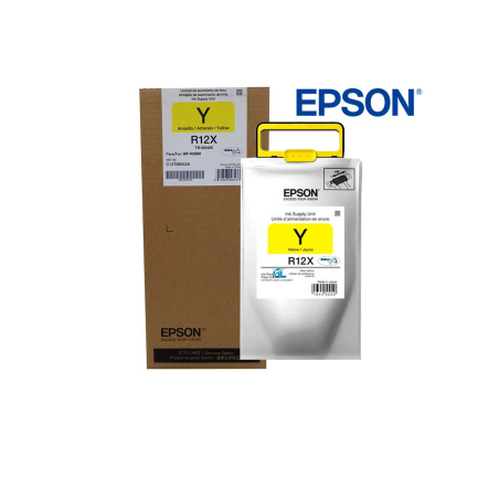 Cartucho de Tinta Epson TR12X420-AL Amarillo Original
