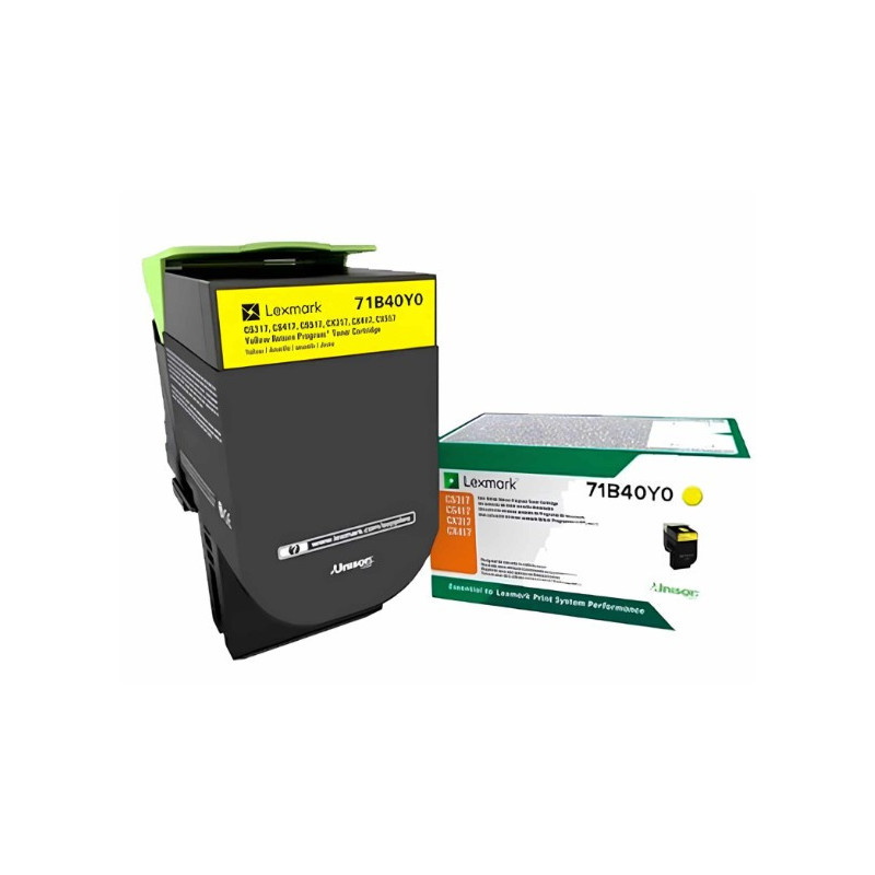 Comprar Tóner Lexmark 71B40Y0 Original en Colombia | Envío Rápido