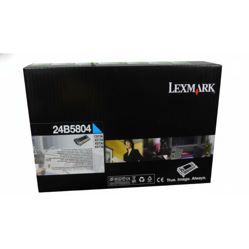 Comprar Tóner Lexmark 24B5804 Cyan Original en Colombia | Envío Rápido