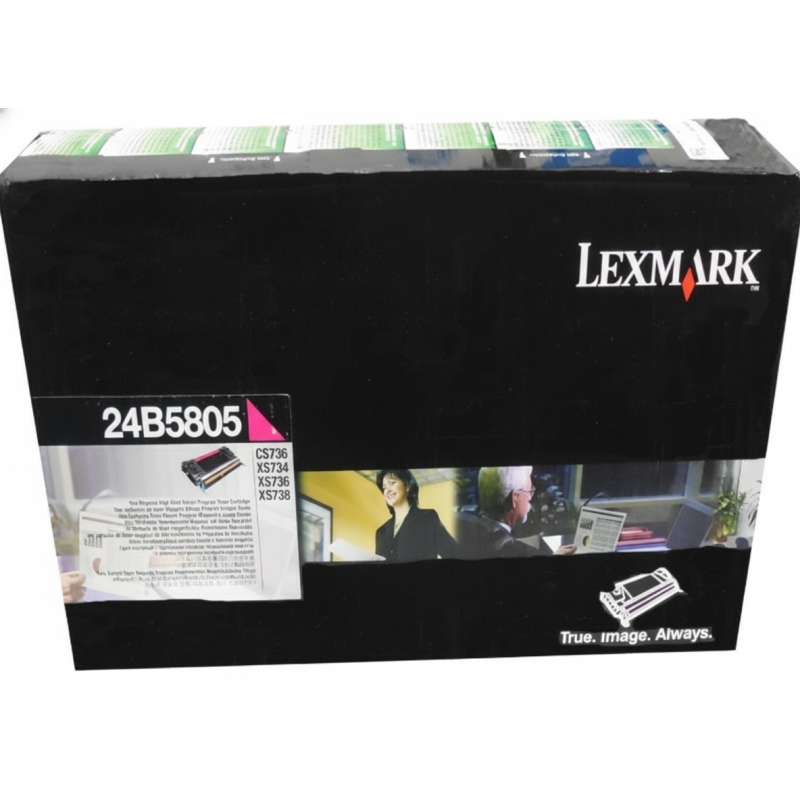 Comprar Tóner Lexmark 24B5805 Magenta Original en Colombia | Envío Rápido