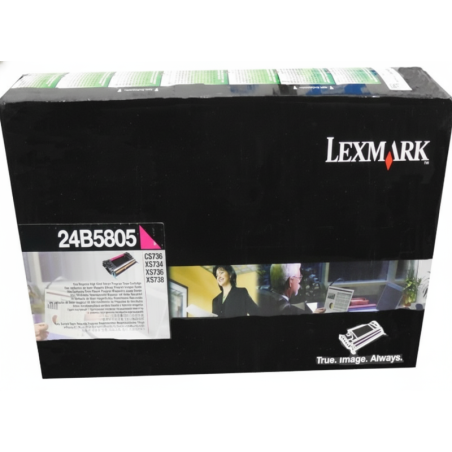 Comprar Tóner Lexmark 24B5805 Magenta Original en Colombia | Envío Rápido