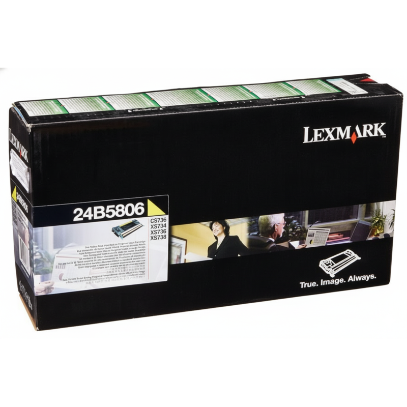 Comprar Tóner Lexmark 24B5806 Amarillo Original en Colombia | Envío Rápido