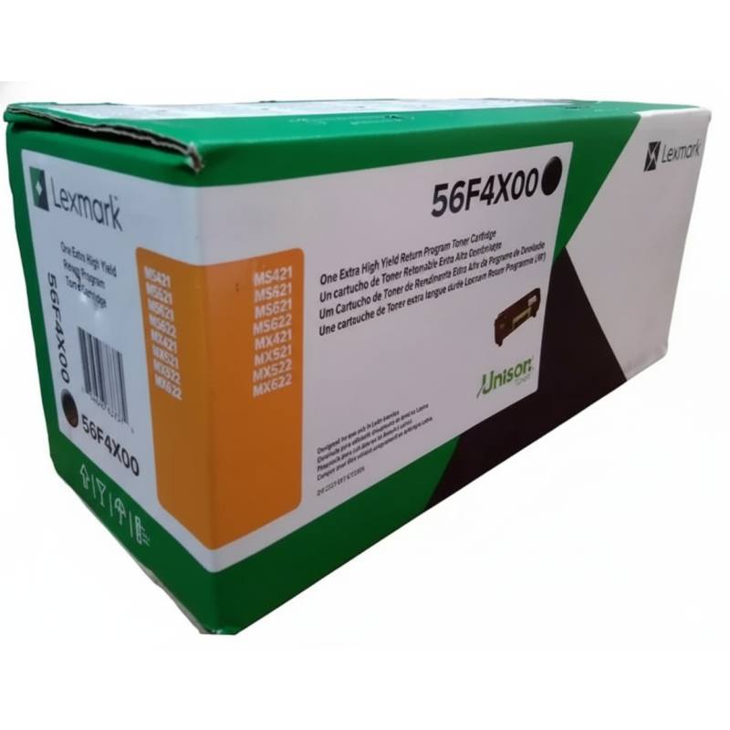 Comprar Tóner Lexmark 56F4X00 Negro Original en Colombia | Envío Rápido