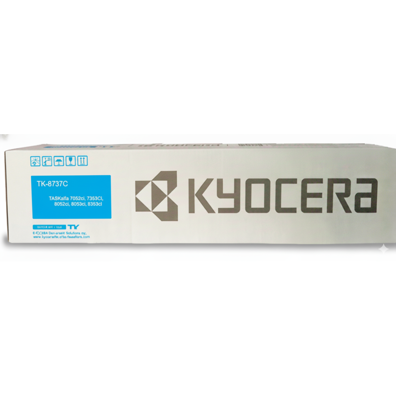 Comprar Tóner Kyocera TK-8737 Cyan Original en Colombia | Envío Rápido