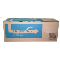Comprar Tóner Kyocera TK-882 Cyan Original en Colombia | Envío Rápido