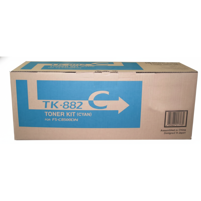 Comprar Tóner Kyocera TK-882 Cyan Original en Colombia | Envío Rápido