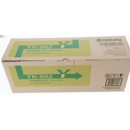 Comprar Tóner Kyocera TK-882 Amarillo Original en Colombia | Envío Rápido