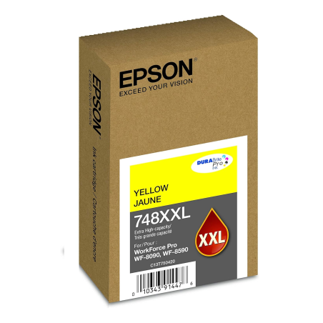 Cartucho de Tinta Epson T748XXL420-AL Amarillo Original