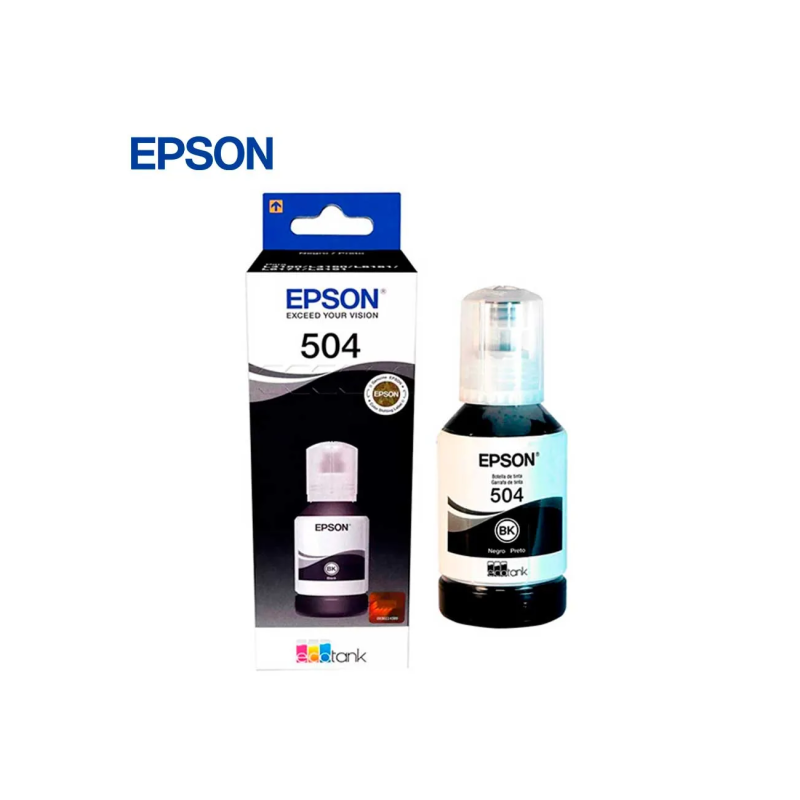 Botella  Tinta Epson T524120-AL Negro Original