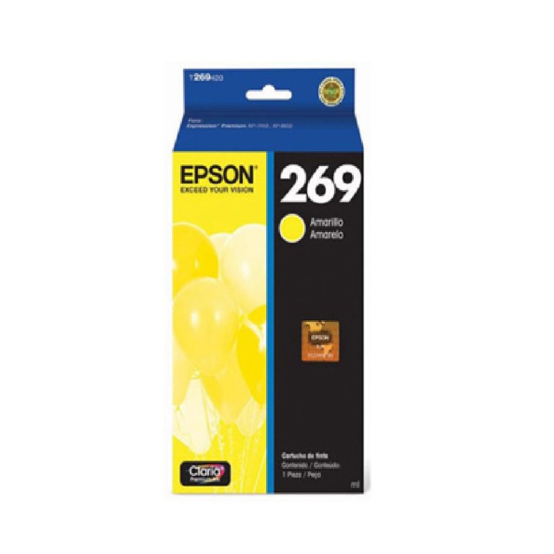Cartucho de Tinta Epson T196420 - AL Amarillo Original