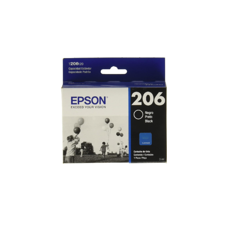 Cartucho de Tinta Epson T206120-AL Negro Original