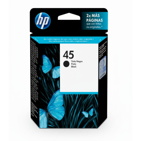Comprar Cartucho de Tinta Negro HP 51645AL Original en Colombia | Envío Rápido