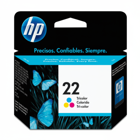 Comprar Cartucho de Tinta HP 22 (C9352AL) Tricolor Original | Envío Colombia