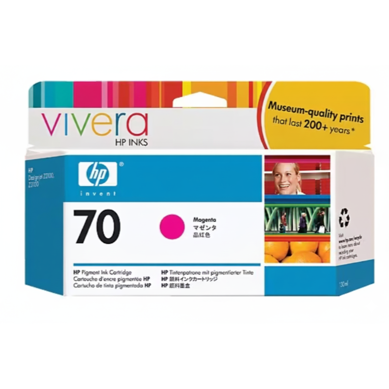 Comprar Cartucho de Tinta HP 70 (C9453A) Magenta Original | Envío Colombia