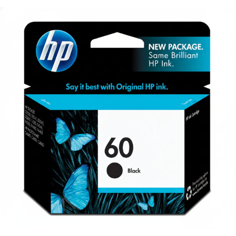 Comprar Cartucho de Tinta HP 60 (CC640WL) Negro Original | Envío Colombia