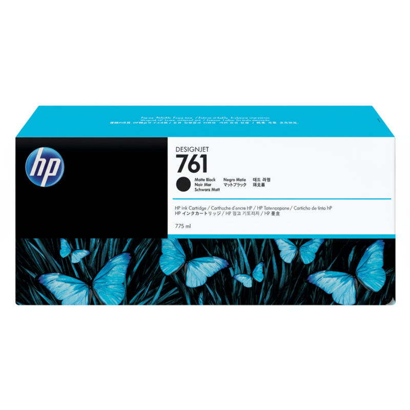 Comprar Cartucho de Tinta HP 761 (CM997A) Negro Mate Original | Envío Colombia