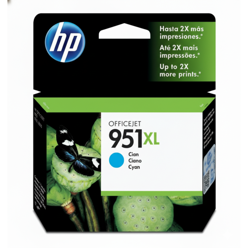 Comprar Cartucho de Tinta HP 951XL (CN046AL) Cyan Original | Envío Colombia