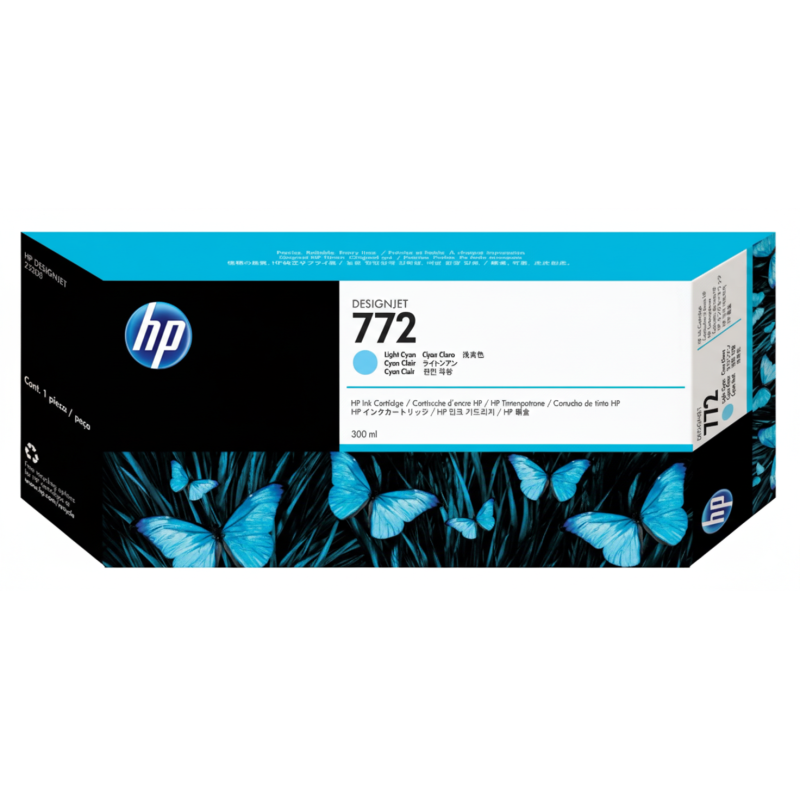 Comprar Cartucho de Tinta HP 772 (CN632A) Cyan Claro Original | Envío Colombia