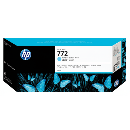 Comprar Cartucho de Tinta HP 772 (CN632A) Cyan Claro Original | Envío Colombia