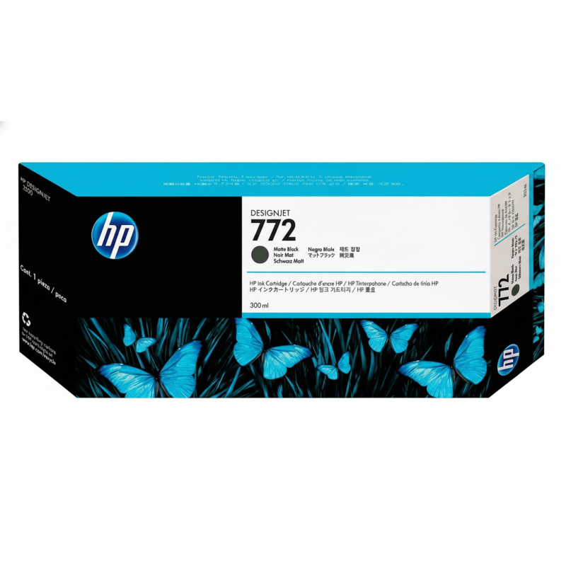 Comprar Cartucho de Tinta HP 772 (CN635A) Negro Mate Original | Envío Colombia