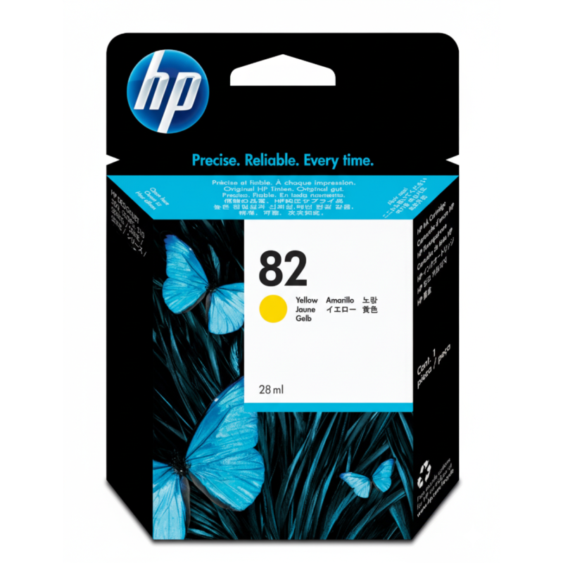 Comprar Cartucho de Tinta HP 82 (CH568A) Amarillo Original | Envío Colombia