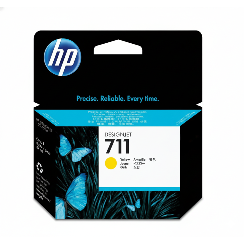 Comprar Cartucho de Tinta HP 711 (CZ132A) Amarillo Original | Envío Colombia