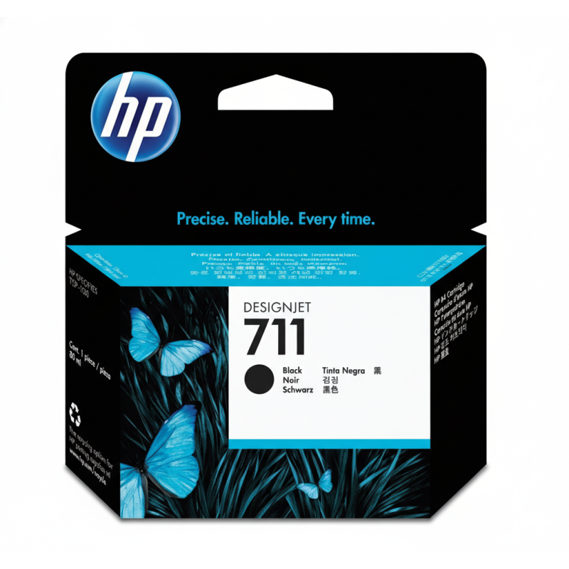 Comprar Cartucho de Tinta HP 711 (CZ133A) Negro Original | Envío Colombia