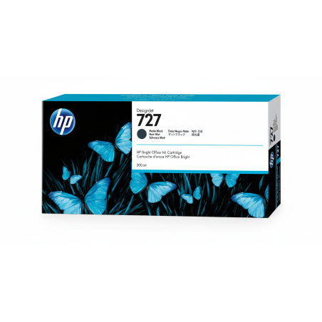 Comprar Cartucho de Tinta HP 727 (C1Q12A) Negro Mate Original | Envío Colombia