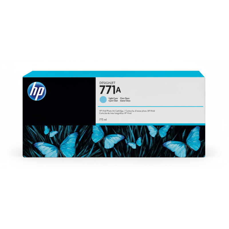 Comprar Cartucho de Tinta HP 771A (B6Y20A) Cyan Claro Original | Envío Colombia