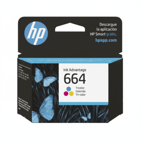 Comprar Cartucho de Tinta HP 664 (F6V28AL) Tricolor Original | Envío Colombia