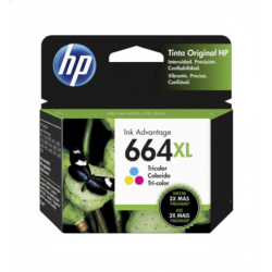 Comprar Cartucho de Tinta HP 664XL (F6V30AL) Tricolor Original | Envío Colombia