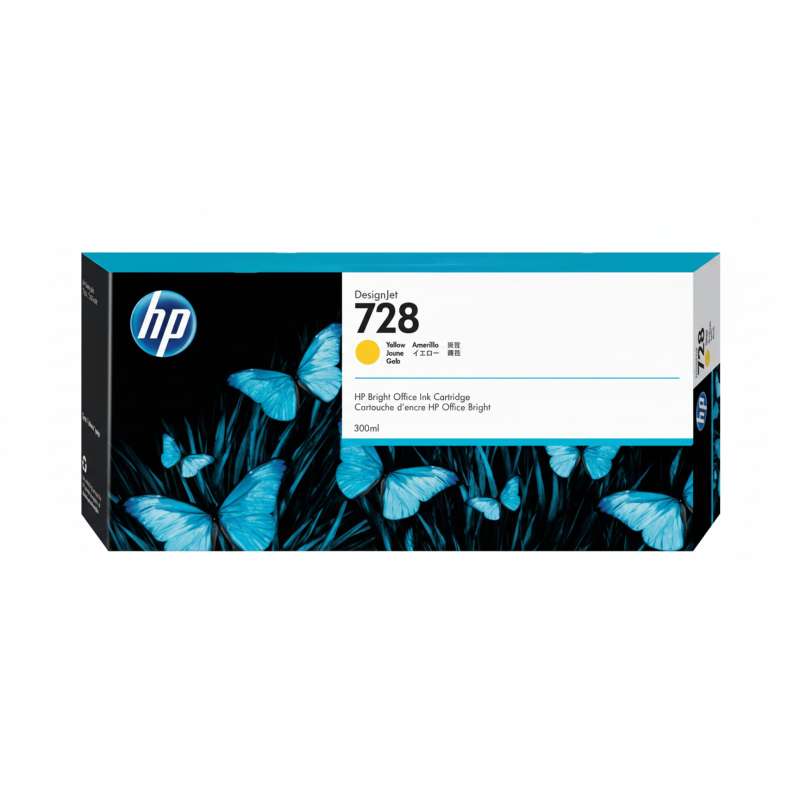 Comprar Cartucho de Tinta HP 728 (F9K15A) Amarillo Original | Envío Colombia