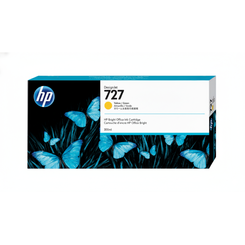 Comprar Cartucho de Tinta HP 727 (F9J78A) Amarillo Original | Envío Colombia