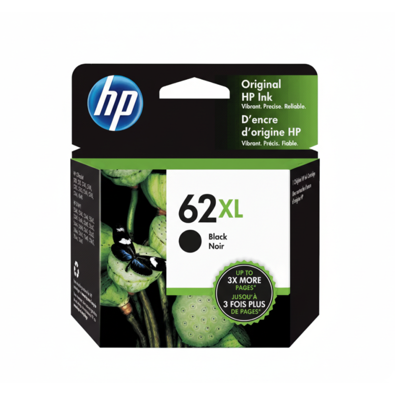 Comprar Cartucho de Tinta HP 62XL (C2P05AL) Negro Original | Envío Colombia