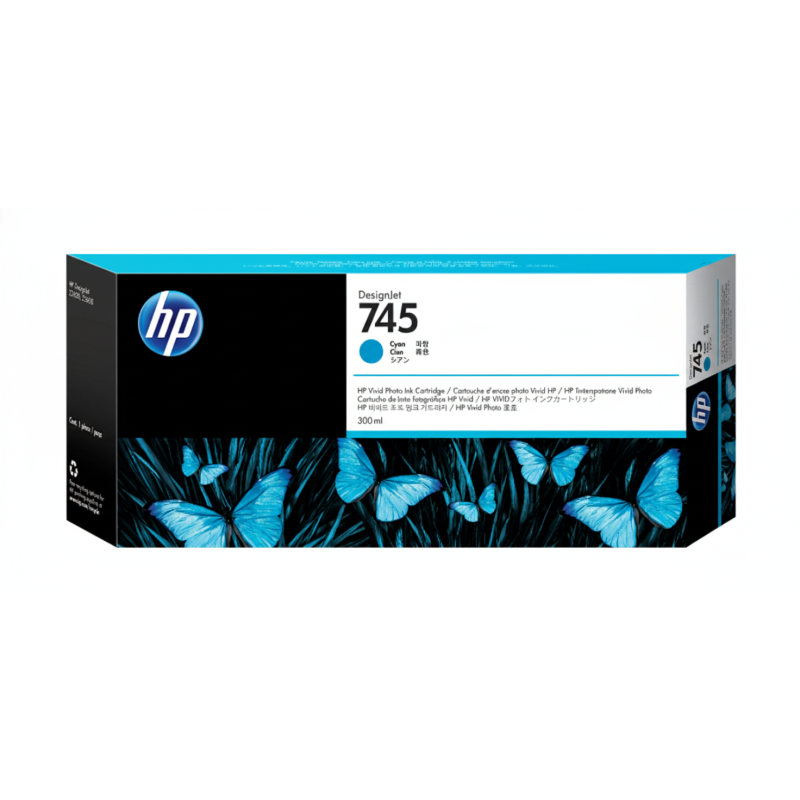Comprar Cartucho de Tinta HP 745 (F9K03A) Cyan Original | Envío Colombia