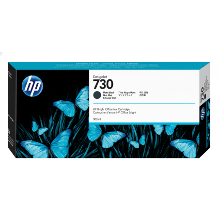 Comprar Cartucho de Tinta HP 730 (P2V71A) Negro Mate | Envío Colombia