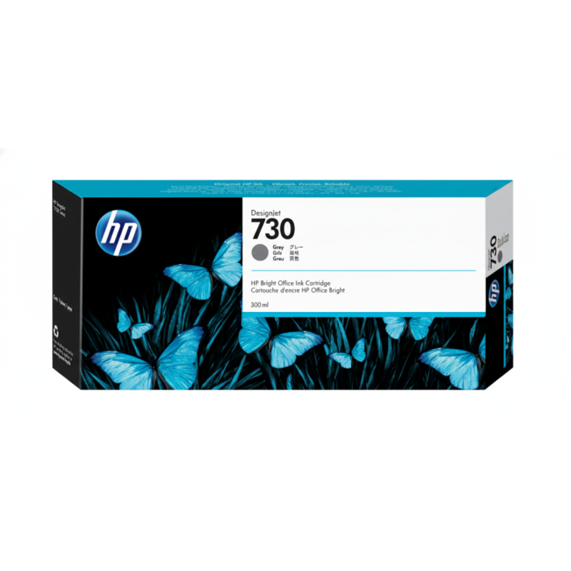 Comprar Cartucho de Tinta HP 730 (P2V72A) Gris | Envío Colombia