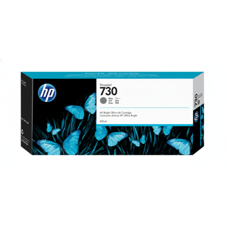 Comprar Cartucho de Tinta HP 730 (P2V72A) Gris | Envío Colombia