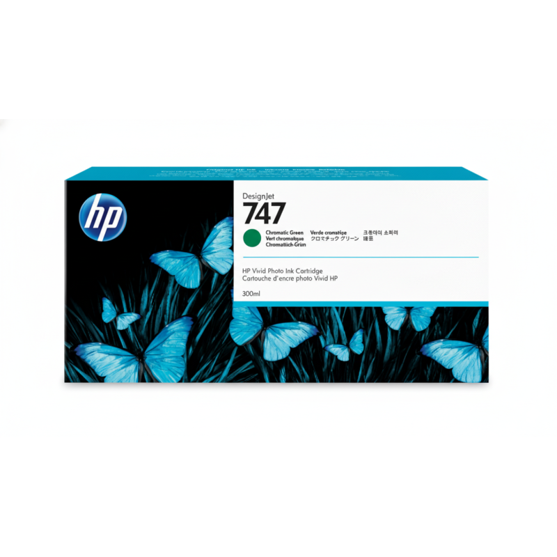 Comprar Cartucho de Tinta HP 747 (P2V84A) Verde Cromático | Envío Colombia