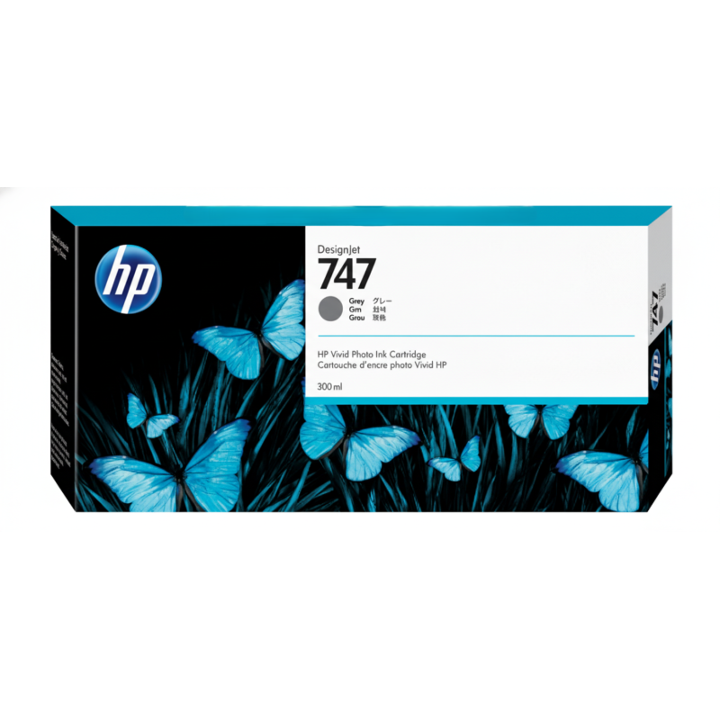 Comprar Cartucho de Tinta HP 747 (P2V86A) Gris | Envío Colombia