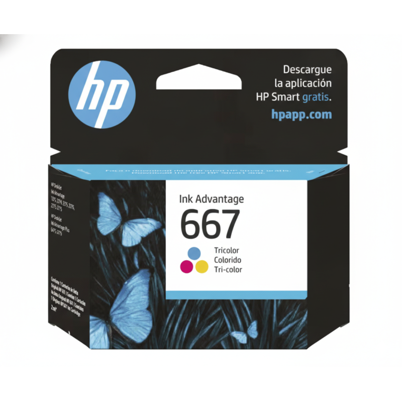Comprar Cartucho de Tinta HP 667 (3YM78AL) Tricolor | Envío Colombia