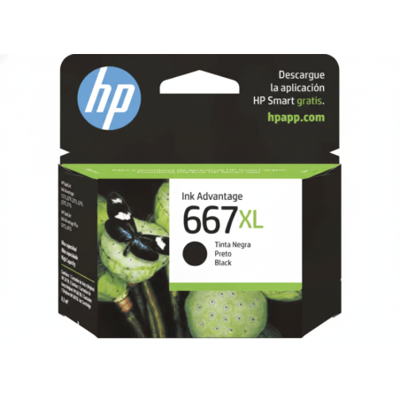 Comprar Cartucho de Tinta HP 667XL (3YM81AL) Negro | Envío Colombia